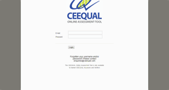 Desktop Screenshot of ceequalonline.com